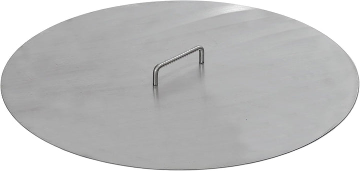 85 cm Deckel für Feuerschalen Feuertonnen Schwenkgrills aus 2,0 mm Stahl mit Griff - Feuerdeckel