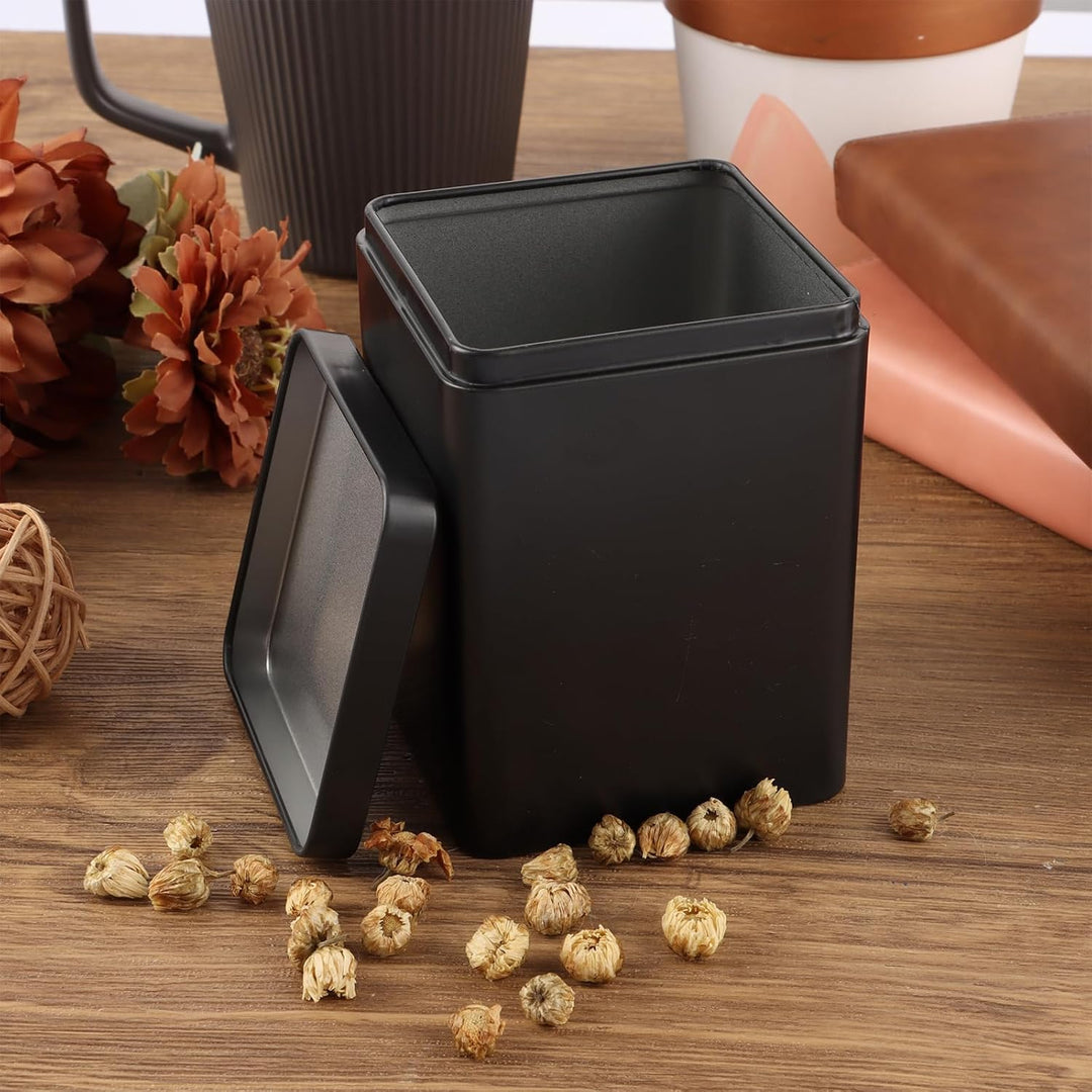10 Stück klassische Teedosen für losen Tee, aromadicht aus Metall für je 90g Earl Grey, tee aufbewah
