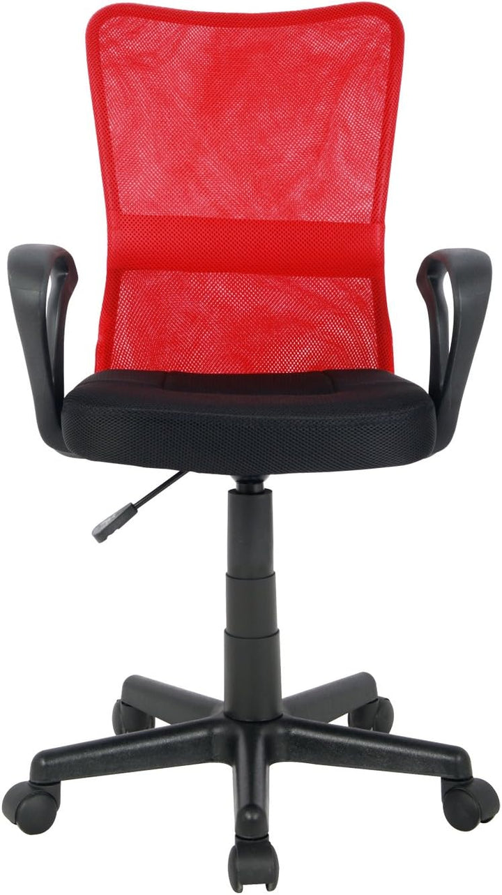 SixBros. Bürostuhl,Schreibtischstuhl, Drehstuhl für’s Büro oder Kinderzimmer, stufenlos höhenverstel