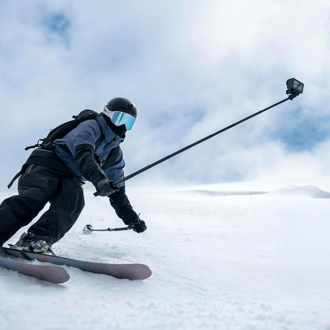 DJI Osmo Action 6 Erweiterte Combo, Action-Cam mit 1/1,1″-Quadratsensor, Variable Blende von f/2,0-f