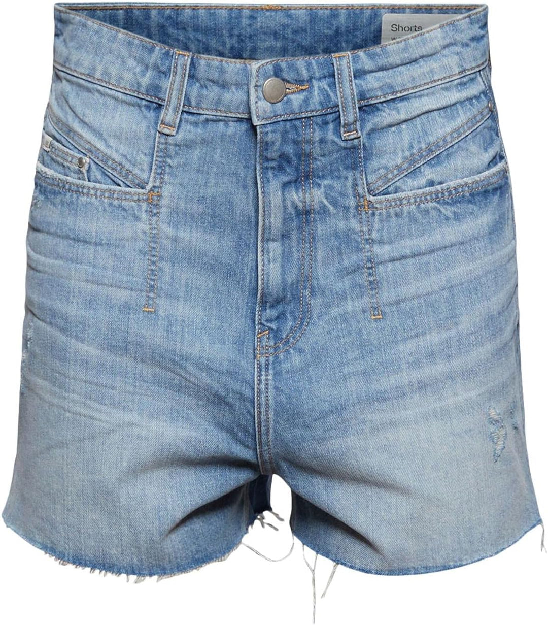 edc by ESPRIT Damen Jeans-Shorts 051cc1c305