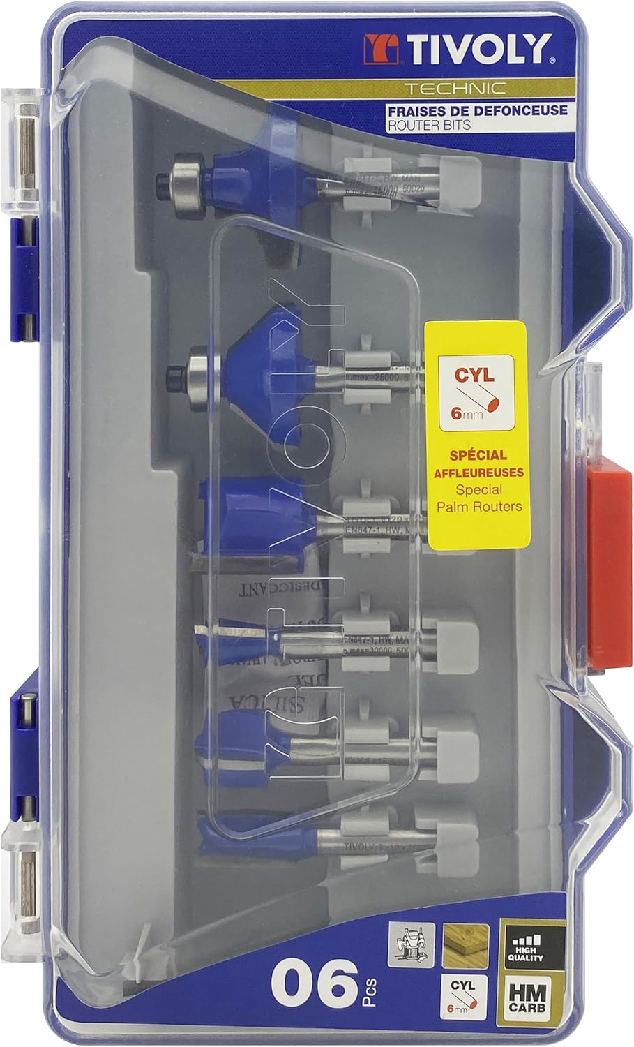 Tivoly XT606470006 Oberfräser sortiert