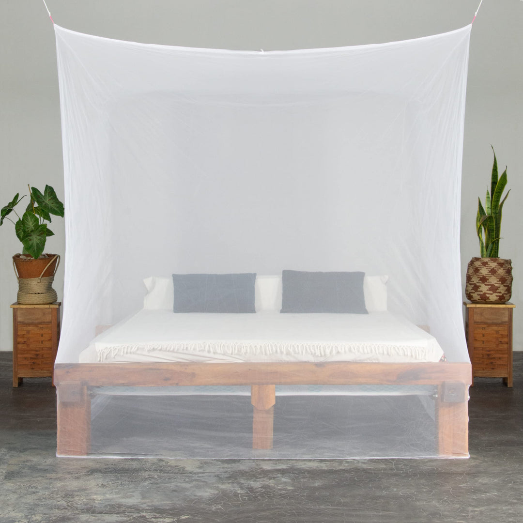 HAWK Outdoor Reise-Moskitonetz für Doppelbett Einzelbett extra gross 220 x 200 x 220 cm Mückenschutz