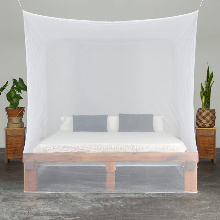HAWK Outdoor Reise-Moskitonetz für Doppelbett Einzelbett extra gross 220 x 200 x 220 cm Mückenschutz