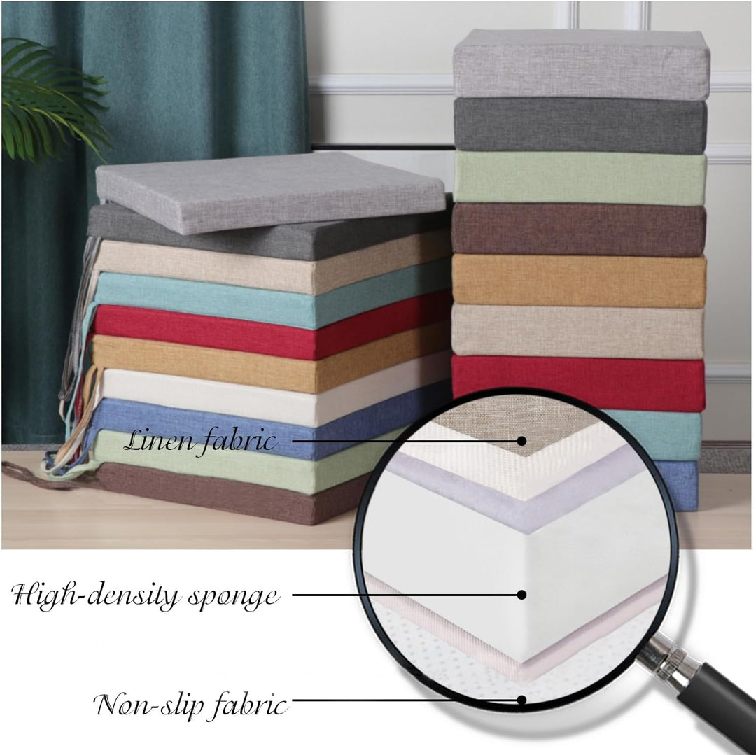 Kimgull Bankauflage Sitzkissen, Bequeme Waschbare Rutschfestes Sitzkissen für Gartenbank Schaukel, T