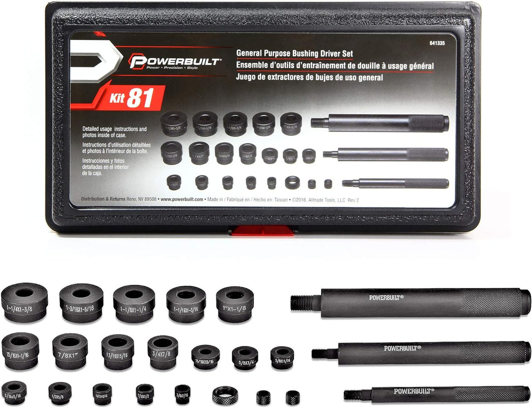 Powerbuilt 641335 General Purpose Buchse Driver Kit