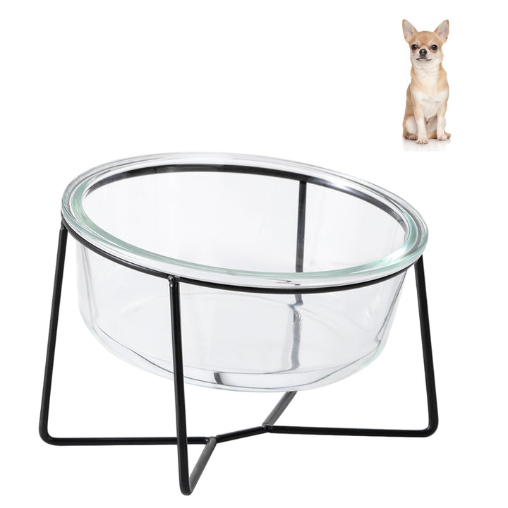 Katzennapf Hundenapf - Futternapf Katze Hund - Katzennapf Erhöht mit Ständer - Fressnapf Wasser Futt