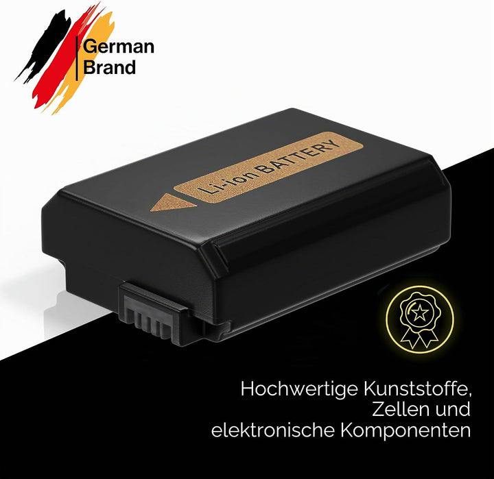 PATONA V1 Protect 2X Akku NP-FW50 (1030 mAh) mit Schutzgehäuse V1 - und PD Performance USB Ladegerät