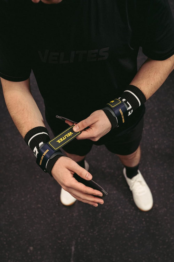 Velites – Offizielle Crossfit® Games Quad Ultra Grips – Ohne Kreide und Glatte Stangen – Handgelenkb