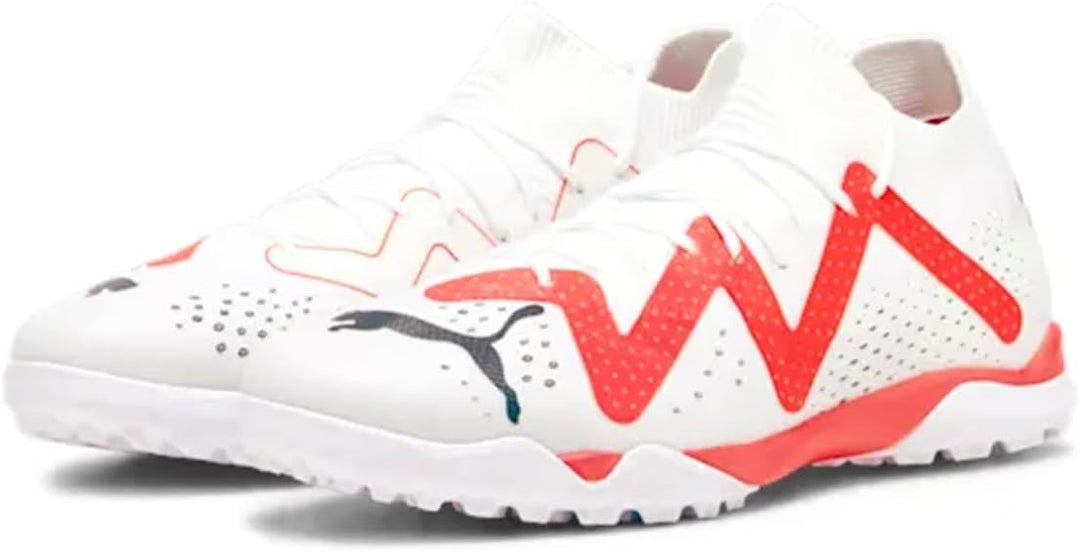PUMA Herren Future Match Tt Fussballschuh 46.5 EU Puma White Puma Schwarze Feuer Orchidee, 46.5 EU P