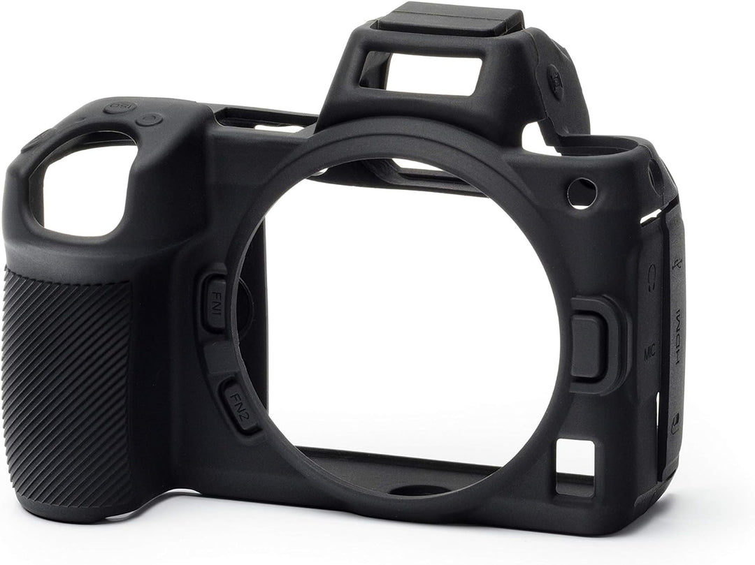 easyCover - Silikon Kameratasche - Schutz für Ihre Kamera - Nikon Z5/Z6 II/Z7 II - Schwarz
