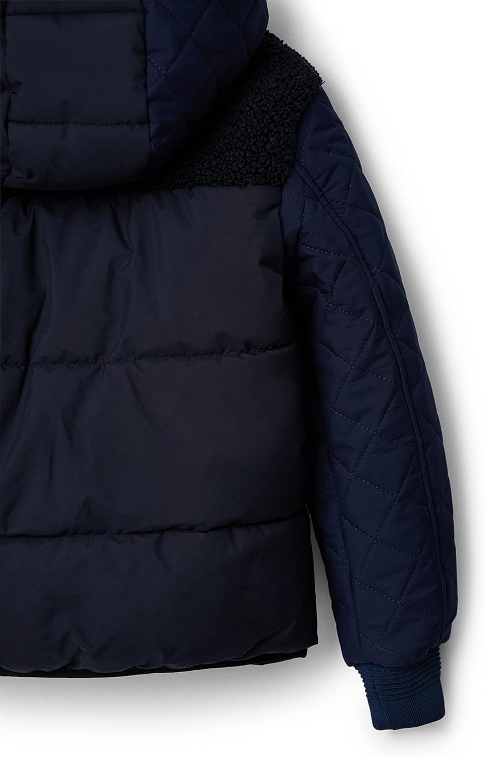 Desigual Jungen Padded_Fernan 5000 Navy 7-8 Blau, 7-8 Blau