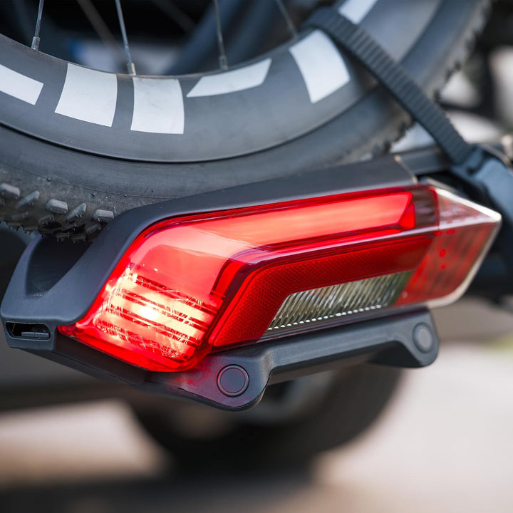 Thule Epos ParkSecure Fahrradträger für die Anhängerkupplung, Klappbar, Black, 3 Bikes, mit Parksens