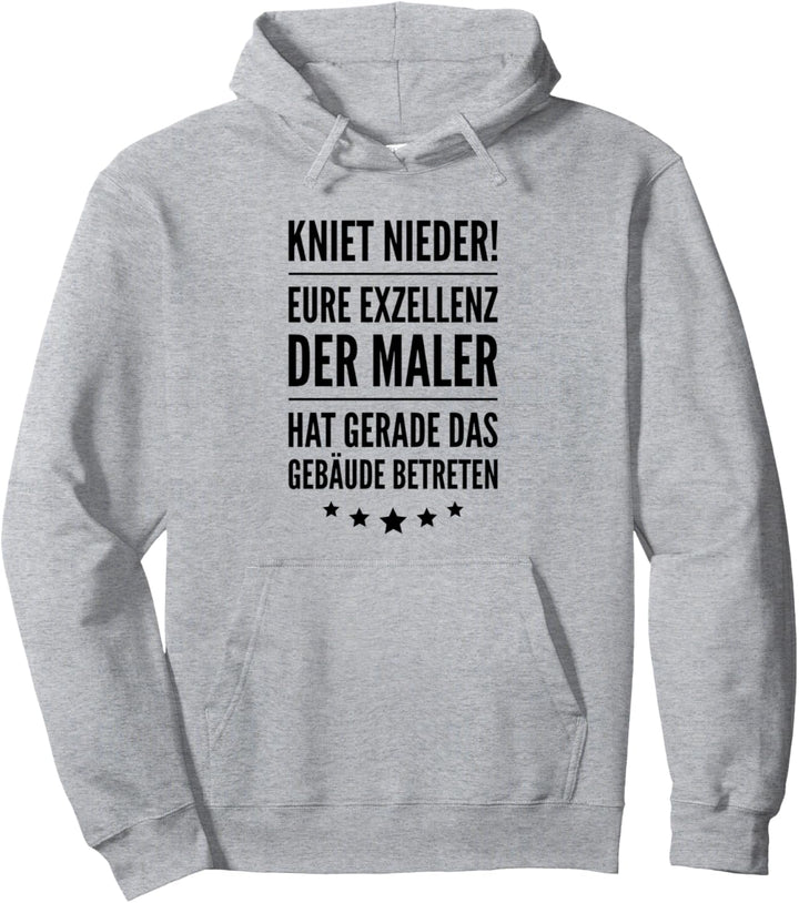 Kniet Nieder Maler Und Lackierer Pullover Hoodie