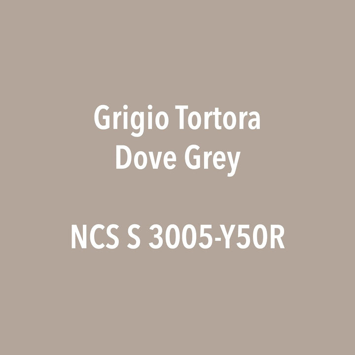 bianco Shabby® Grigio Tortora Kreidefarbe Wasserbasis für Alle Oberflächen einfach zu verarbeiten oh