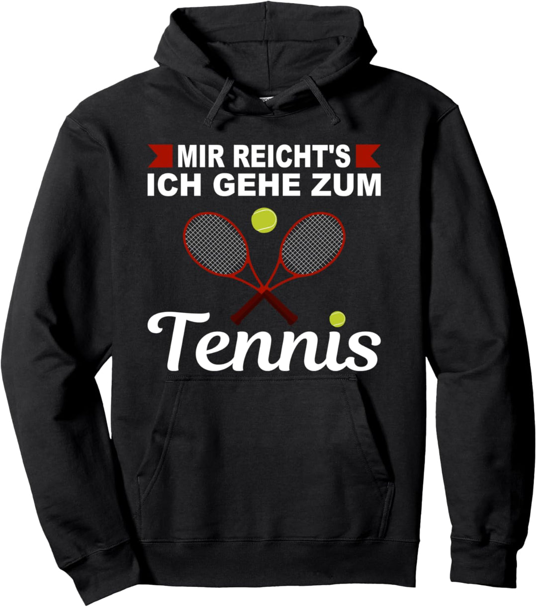 Tennis Trainer Tennisspieler Geschenk Verein Herren Tennis Pullover Hoodie