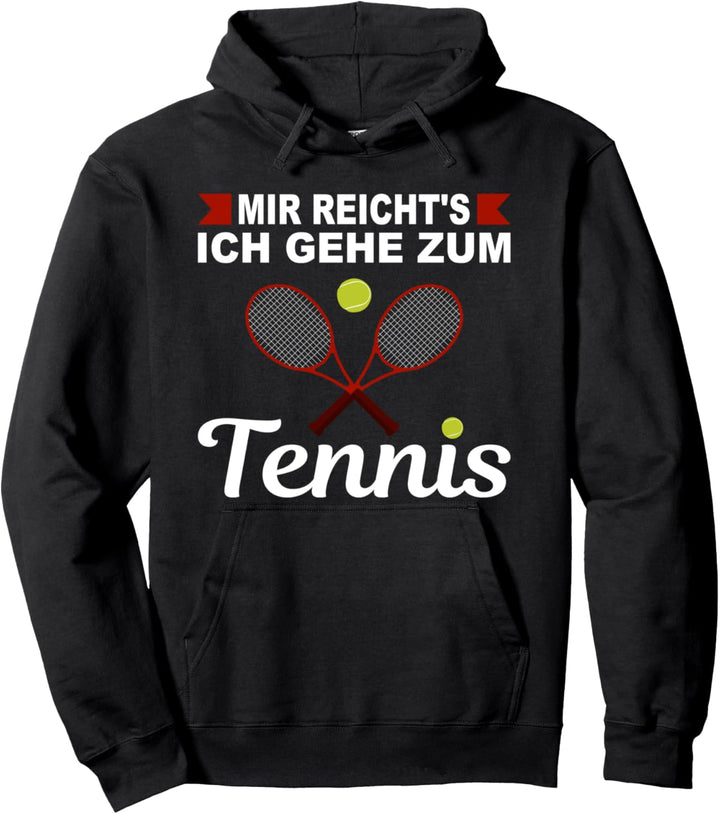 Tennis Trainer Tennisspieler Geschenk Verein Herren Tennis Pullover Hoodie