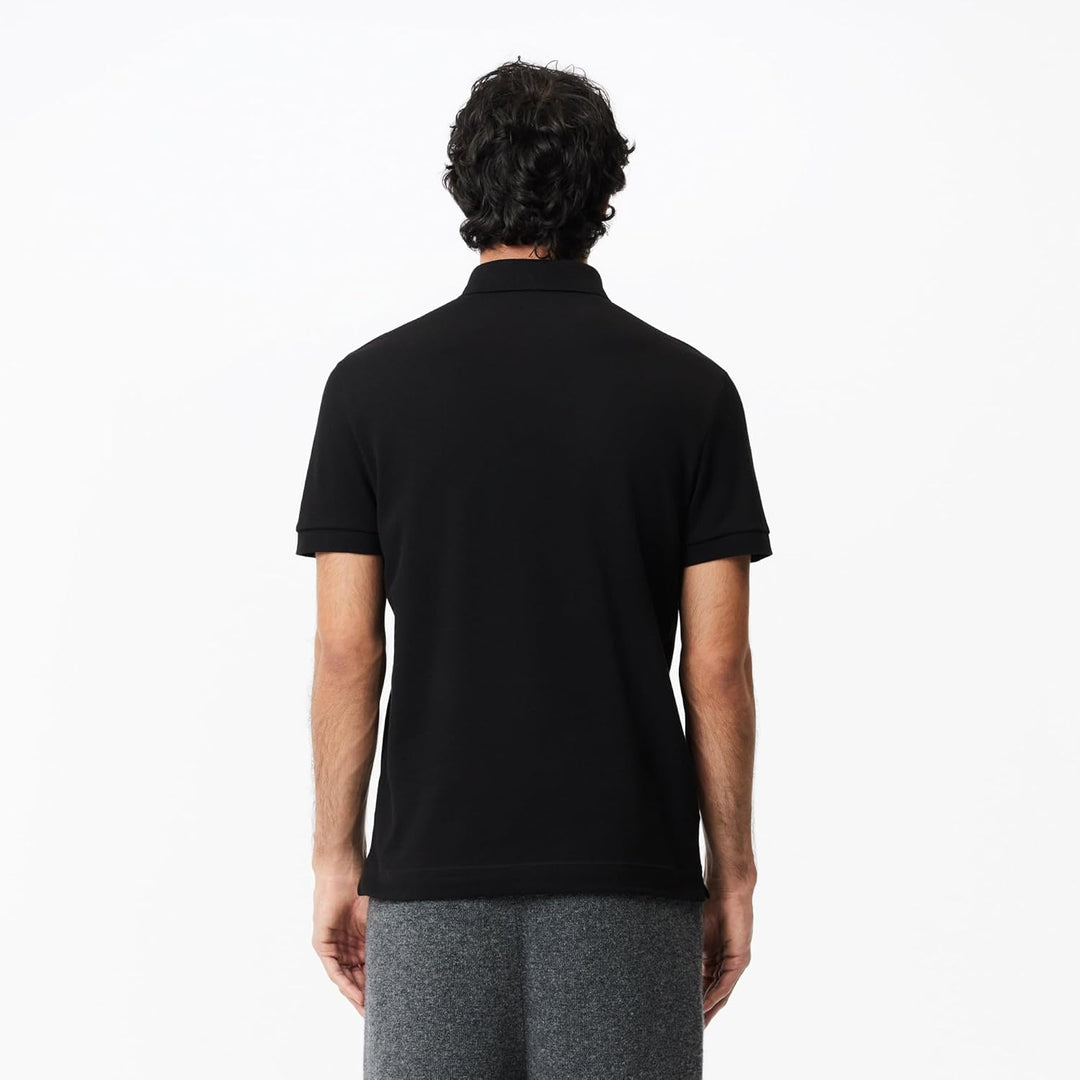 Lacoste Herren Polo-Shirt Kurzarm PH5522, Männer Polo-Hemd,verdeckte Knopfleiste,Regular Fit 5XL Bla