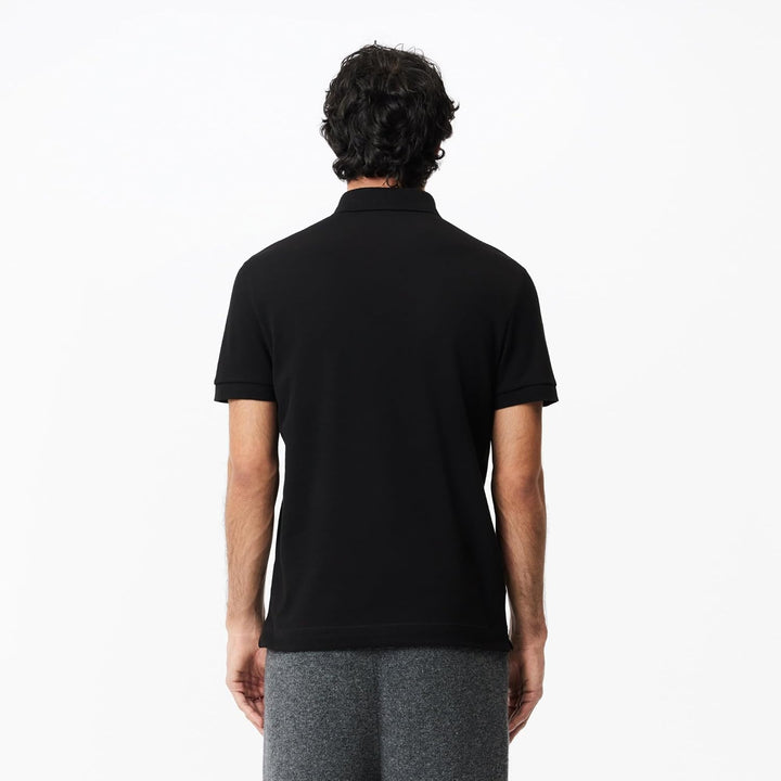 Lacoste Herren Polo-Shirt Kurzarm PH5522, Männer Polo-Hemd,verdeckte Knopfleiste,Regular Fit 5XL Bla