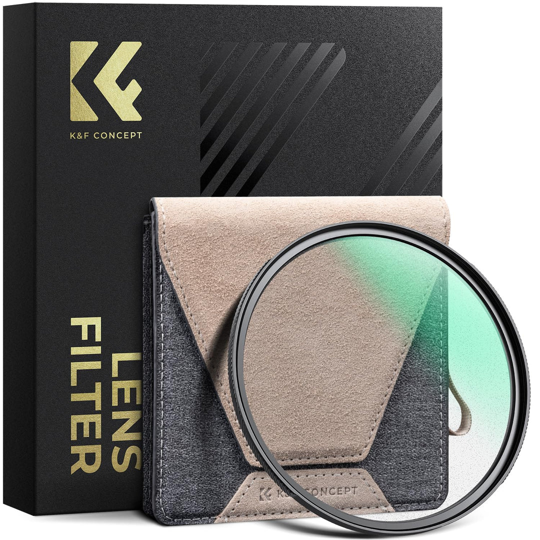 K&F CONCEPT Filter 67mm Black Mist 1/8 & Ultra-niedrige Reflexion, Optisches Glas mit Multi-Nano-Bes