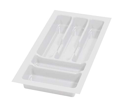 ALUSFERA Besteckkasten für Schubladen 30cm - Besteckeinsatz - Praktisch Schubladen Ordnungssystem -