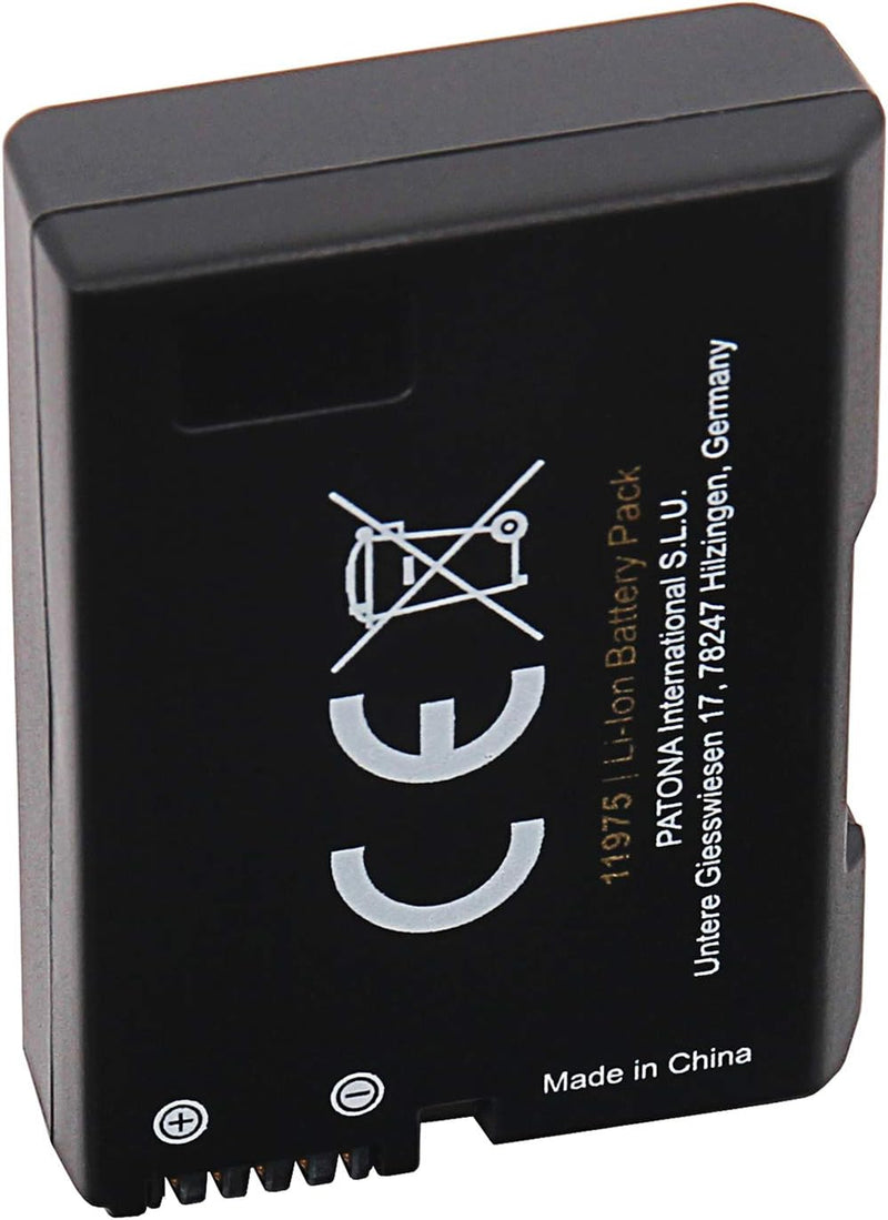 PATONA Protect V1 EN-EL14 EN-EL14a Akku (1100mAh) mit NTC-Sensor und V1 Gehäuse 1x EN-EL14 Protect V
