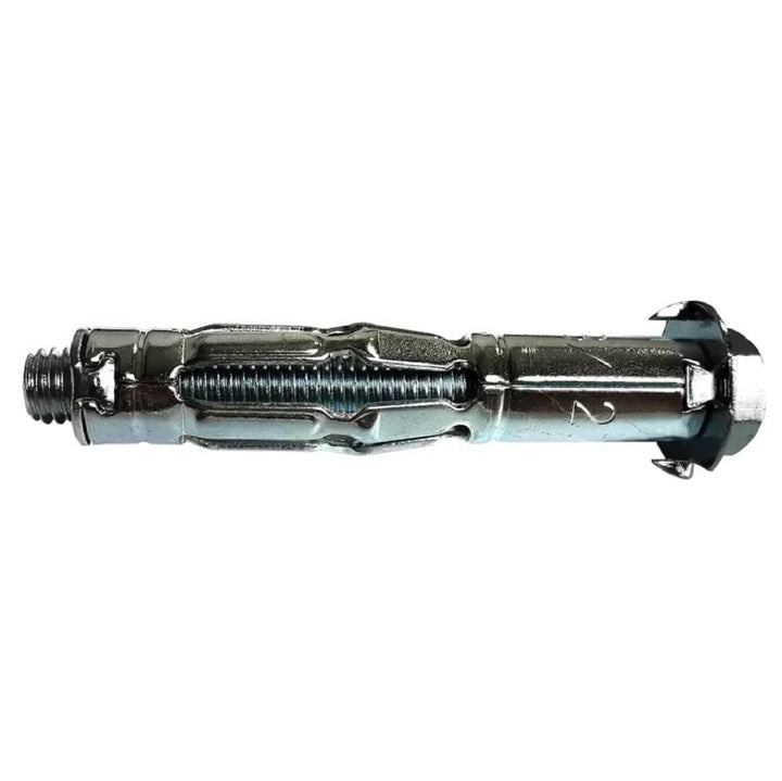fischer - HM 8 x 65 Metall Dübel mit Sechskantschrauben/50 Stück 563460, grau 8x65 Grau, 8x65 Grau