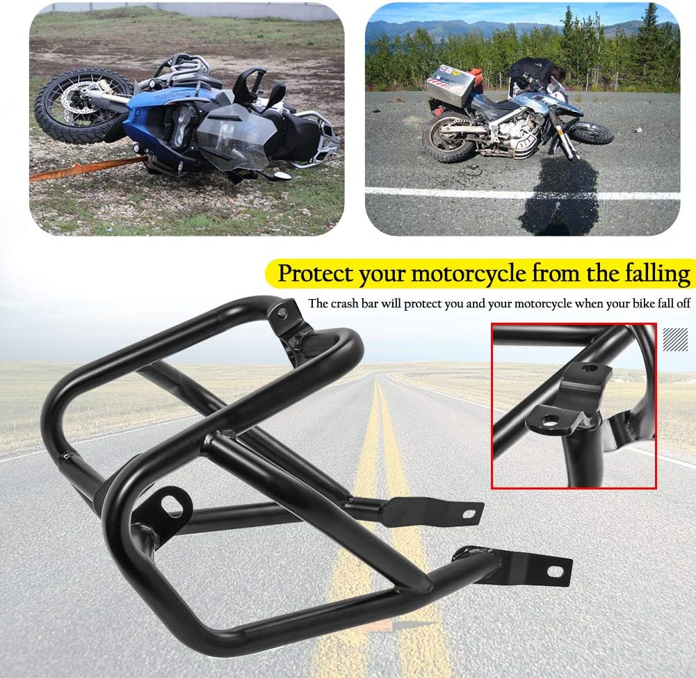 Motorrad Stahl Autobahn Käfig Sturzbügel Sturzbügel Motorschutz Stossfänger Rahmen Fallschutz für K.