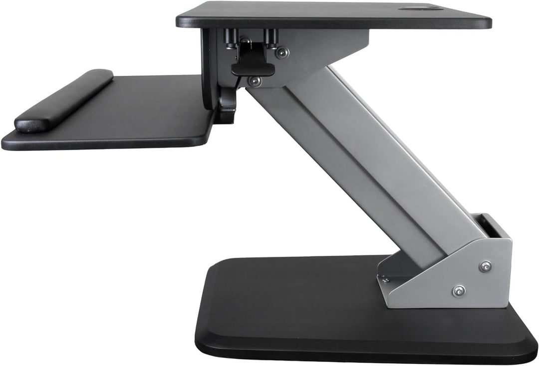 StarTech.com Height Adjustable Standing Desk Converter - Sit Stand Desk with One-finger Adjustment -