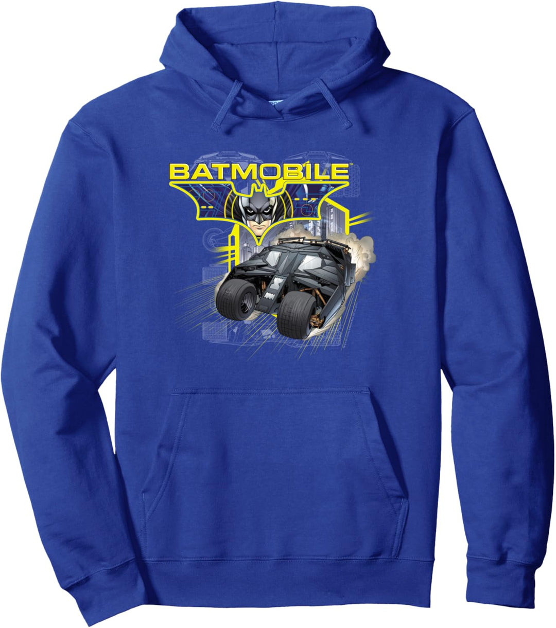 Batman Dark Knight Batmobile Pullover Hoodie