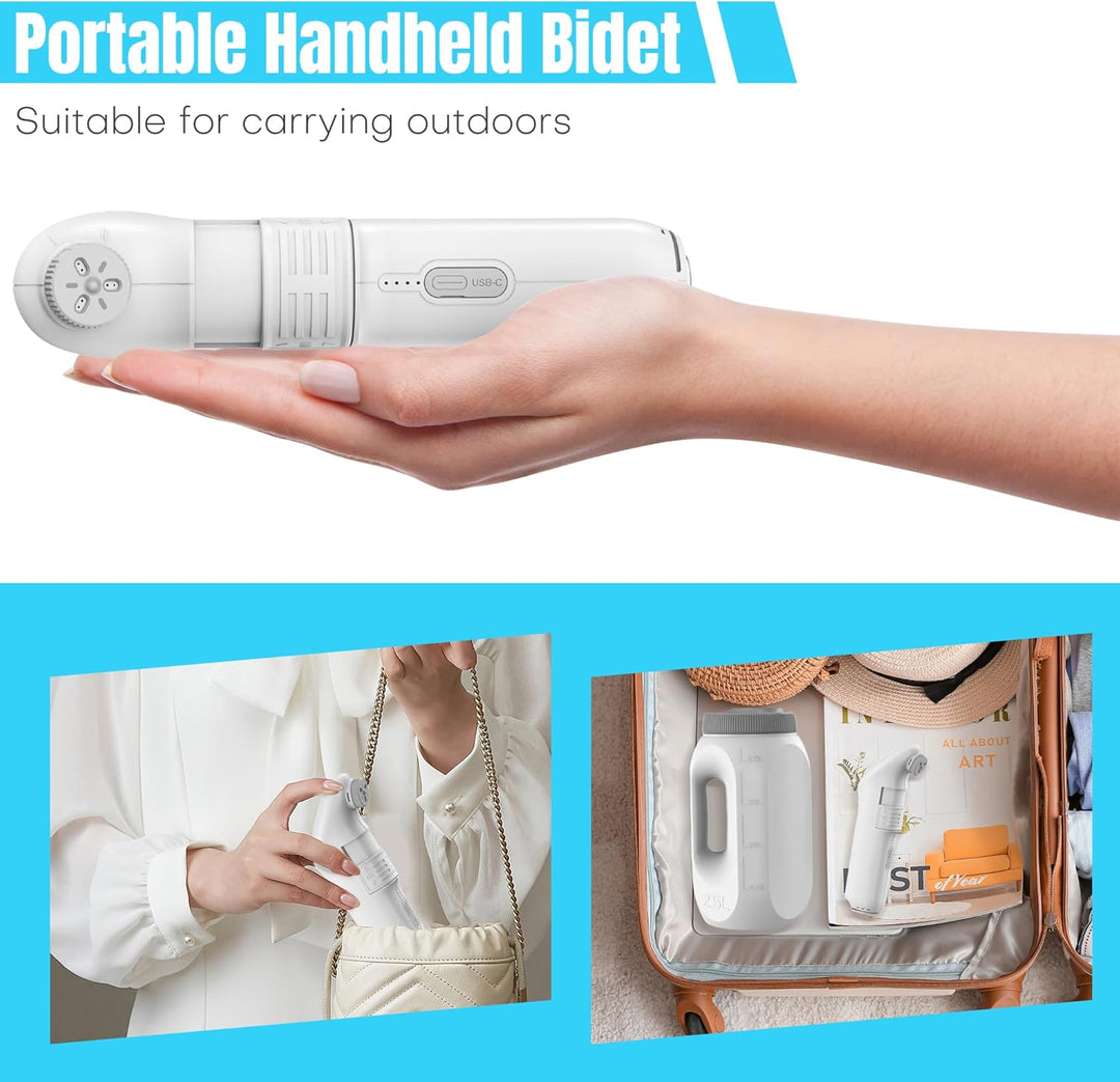 Bidet-Sprühgerät, tragbar, für Badezimmer, Bidet, tragbar, elektrisch, für Reisen, Hygiene von Intim