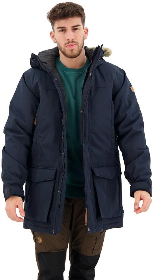 Fjällräven Herren Nuuk Lite Parka XS Dark Navy, XS Dark Navy