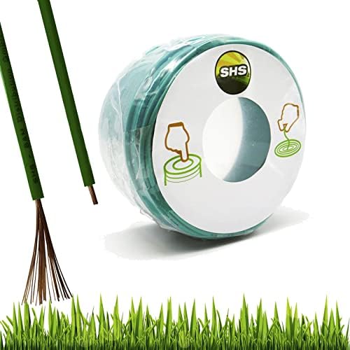 25m Begrenzungskabel + 25 Erdspiesse + 5 Kabelverbinder + 30 Klingen für Mähroboter Rasenmäher Rasen