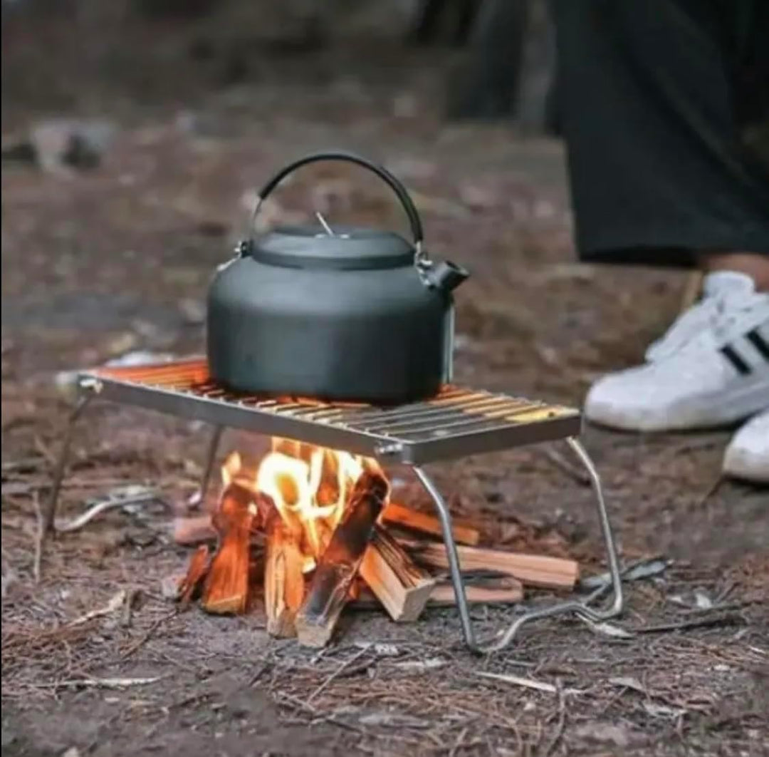 Klappbares Grillrost Stahl verzinkt, Backpack, Camping, Reisegrill, Outdoor, Bushcraft, Angeln, Gril