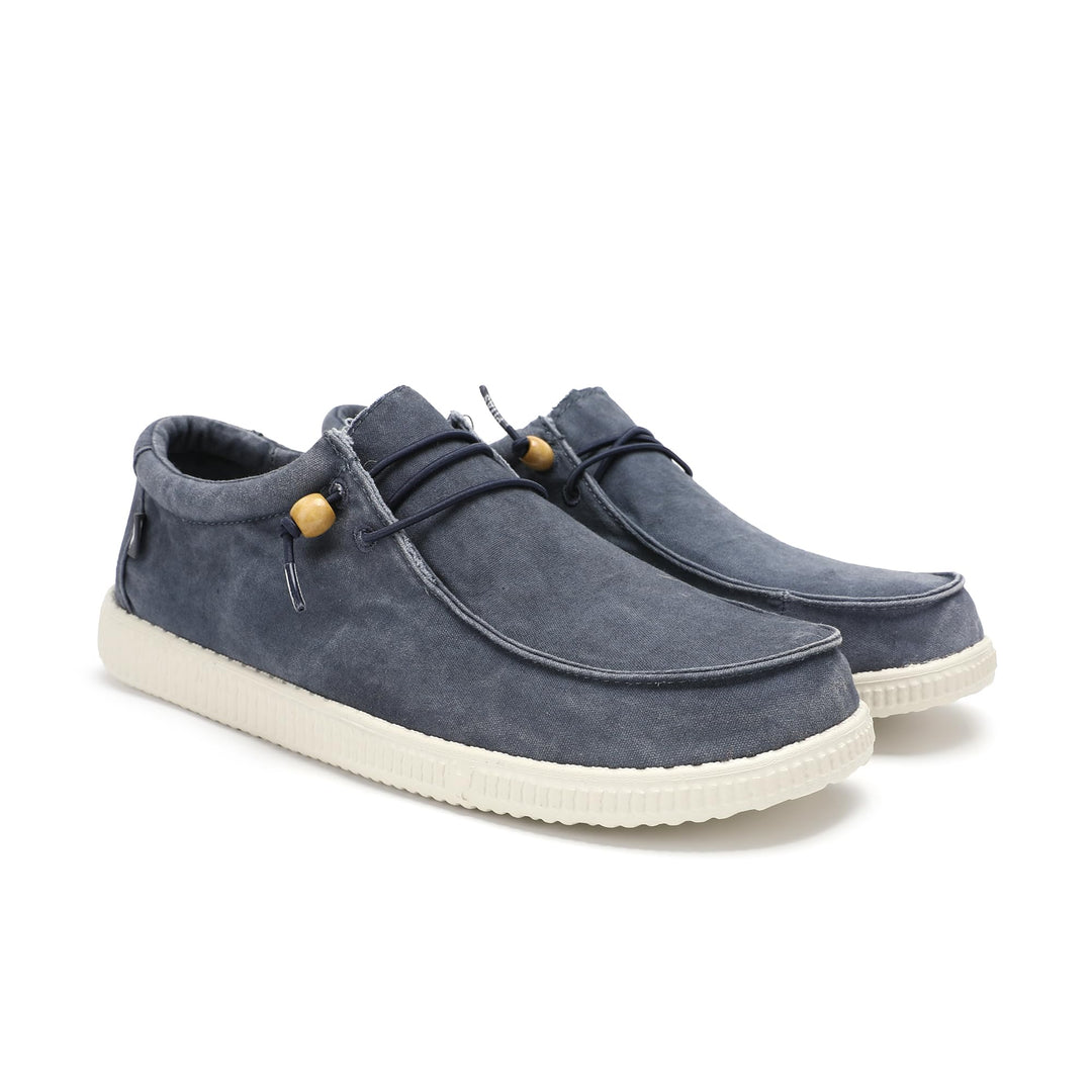 WALK IN PITAS | WP150 WALLABI Washed | Herren Mokassins | Flache Slipper für Männer | Slip on Loafer