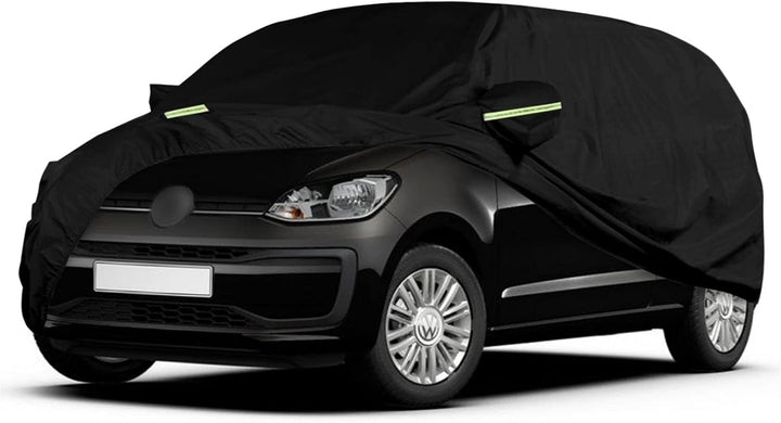 Autoabdeckung Wasserdicht Kompatibel mit VW UP 2011-2024, Atmungsaktiv Vollgarage Autoplane für Rege
