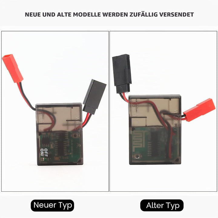 Tbest Funkfernbedienungsempfänger für RC Winde, elektrisches Seilwinden-Set mit kabelloser Fernbedie