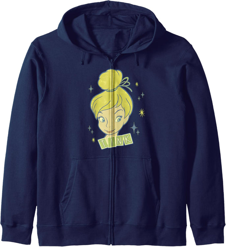 Disney Peter Pan Tinker Bell Vintage Portrait Kapuzenjacke
