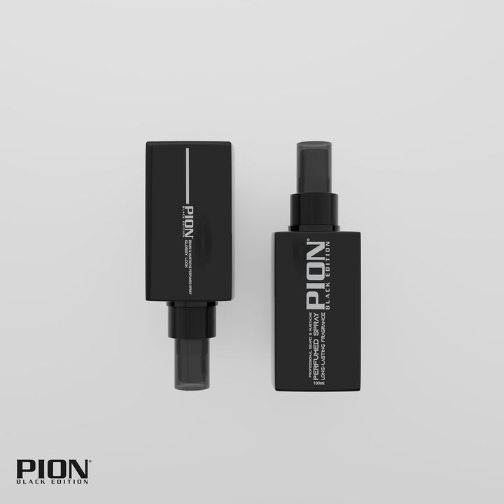 PION Black Edition Parfümspray für Bart & schnurrbart – maskuliner duft und pflege in einer flasche
