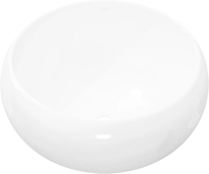 vidaXL Waschbecken Keramik Weiss 40x15cm Waschtisch Waschplatz Waschschale, Weiss