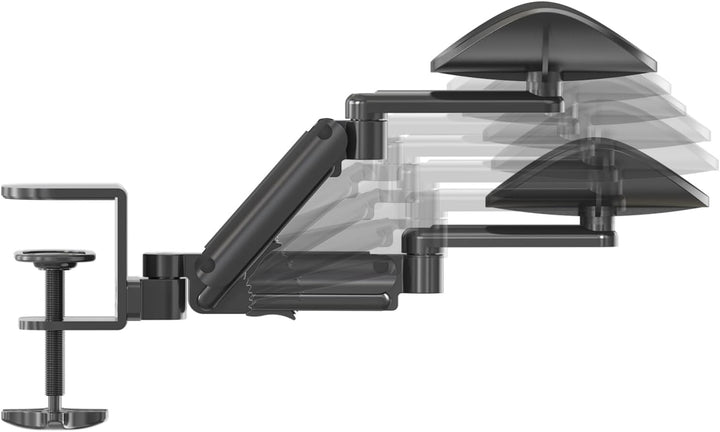 HFTEK Ergonomische Armlehnenstütze für Schreibtisch, Einstellbare Handgelenkauflage (HF24H10)