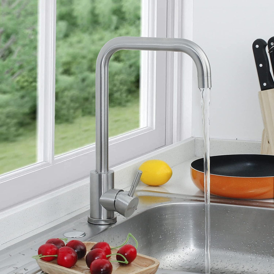 SOLVEX Mischbatterie Küche, Kitchen Faucet, Wasserhahn Küche, SP-10021 | kitchen tap, spülarmaturen