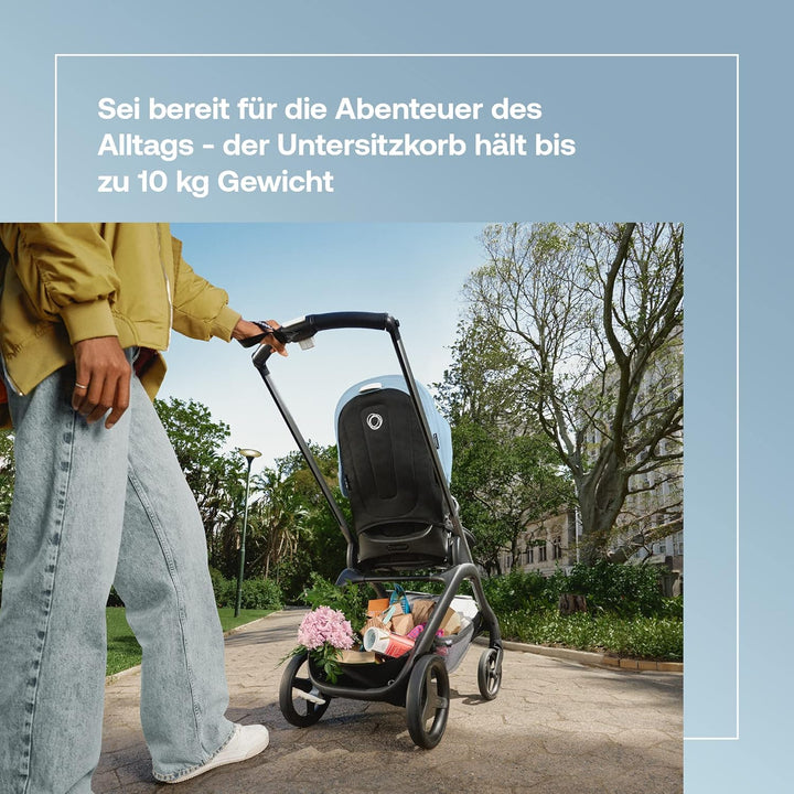 Bugaboo Dragonfly City-Kinderwagen, leichter, kompakter Kinderwagen mit Vierradfederung, einhändig z