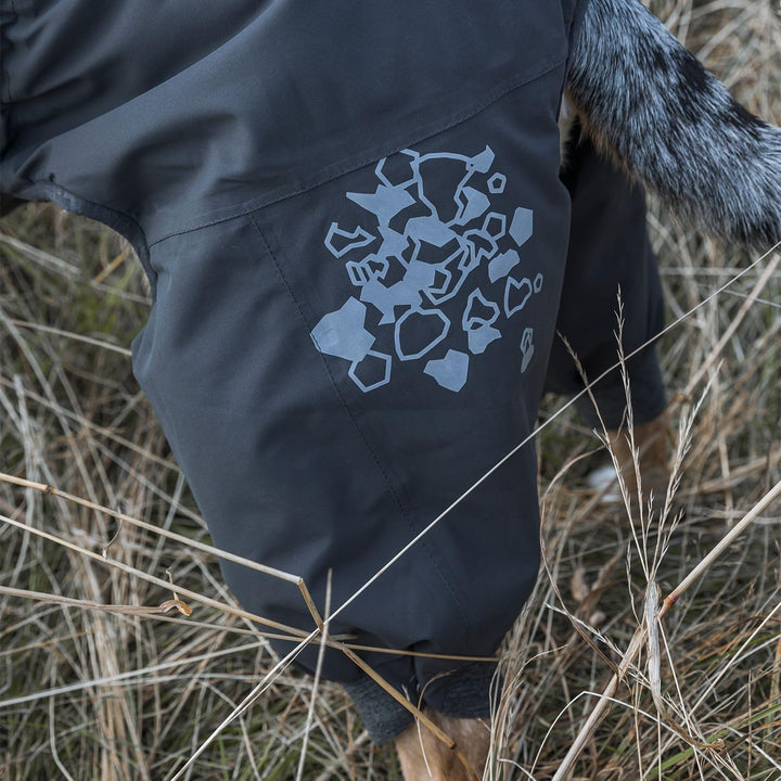 Extreme Overall Winterjacke für Hund (BlackBerry, 50M)
