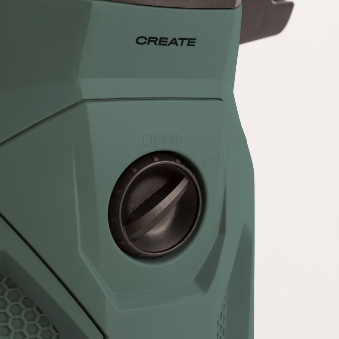 CREATE Hochdruckreiniger, 2200 W, leistungsstark, tragbar, speziell für Aussen und Fahrzeuge, Durchf