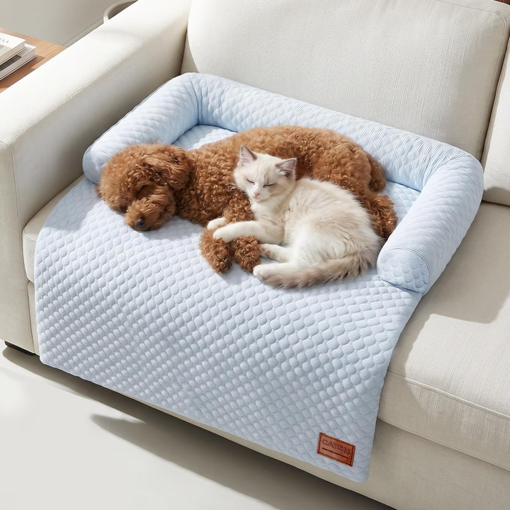 CATISM Kühlmatte Hunde & Katze 70 * 80cm Waschbar Katzenkuhlbettlit für Sofa und Boden Hundematte mi