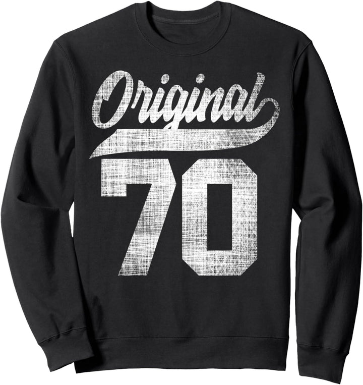 53.Geburtstag Original Männer Frauen Vintage Jahrgang 1970 Sweatshirt