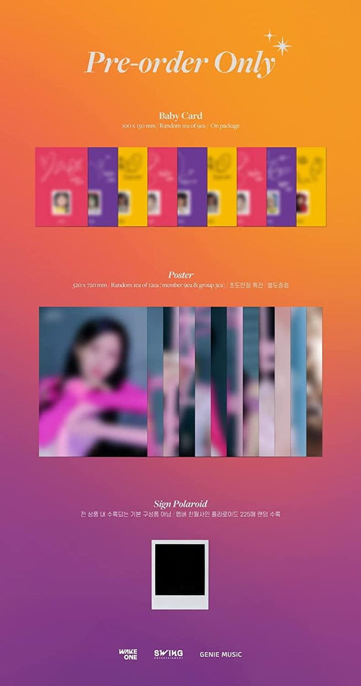 Kep1er FIRST IMPACT 1st Mini-Album Inhalt + Tracking Kpop versiegelt (Connect 1), Connect 1