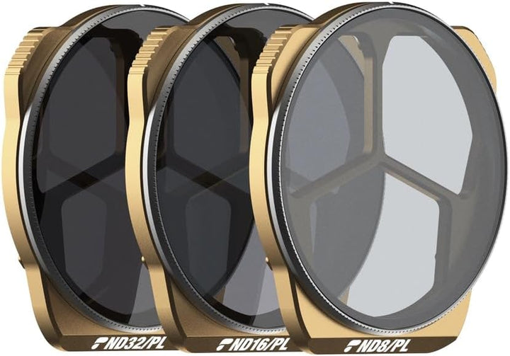 PolarPro - DJI Mavic 3 Pro - Vivid Collection - ND8/PL, ND16/PL, ND32/PL - Leichtes Aluminium - Cine