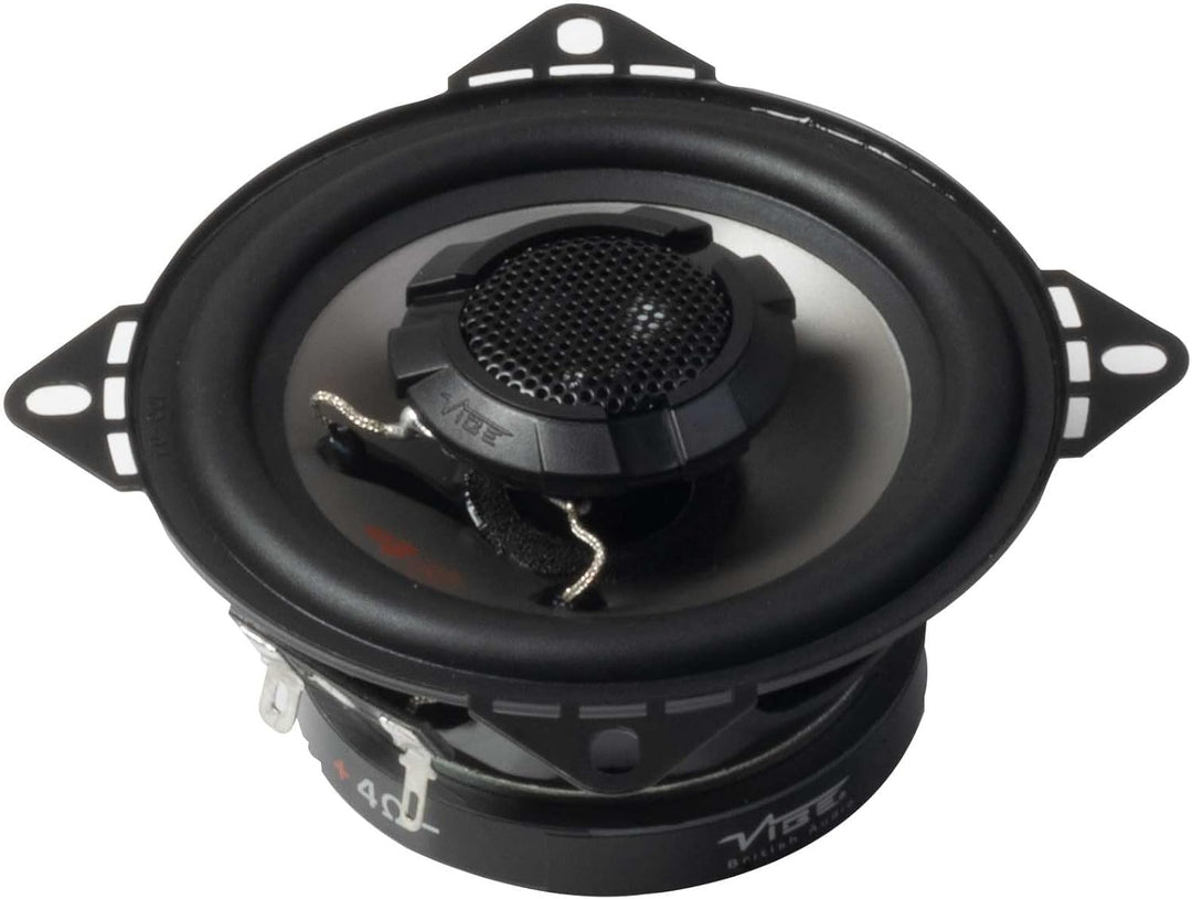VIBE Audio Pulse 4" 2-Wege-Koaxial-Lautsprecher 40 W MAX, 10 cm, 1 Paar, PULSE4-V0